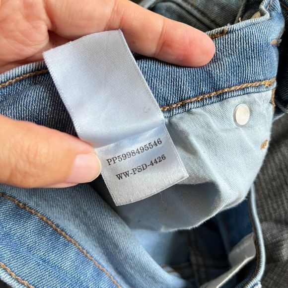 Everlane The High-Rise Skinny Jean Light Blue Wash Size 27 Regular Denim Pants - Picture 7 of 10